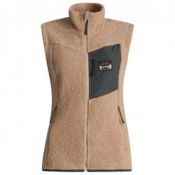 Lundhags - Women's Flok Wool Pile Vest - Wollweste Gr L;M;S;XL;XS beige;braun von Lundhags