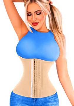 Luracontura Corset Korsett Damen, Hochwertiger Waist Trainer, Bauchweg Sofort-Effekt, Korsagen für eine Schmalere Taille, Taillenmieder für schöne Sanduhr- Figur von Luracontura