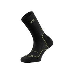 LURBEL Ursus Five, Merinowolle-Socken, nahtlos, Anti-Bläschen-Socken, atmungsaktiv und geruchshemmend, Trekking-Socke, Wintersocke, Unisex, Unterholz, XL von Lurbel