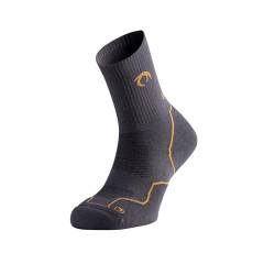 Lurbel Tierra Four, Anti-Blasen-Socken, Wandersocken, Wandersocken, nahtlose und atmungsaktive Unisex-Socken., Marengo/Senf, S von Lurbel