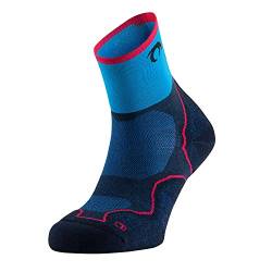 Lurbel Unisex Vier Herausforderung Socken, Marineblau-Fuchsia, M von Lurbel