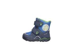 Lurchi Baby-Jungen Kalle-Sympatex Lauflernschuh, DK Blue APPLEGREEN, 21 EU Weit von Lurchi