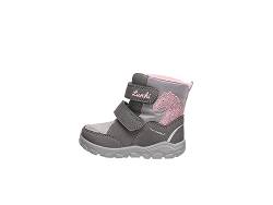 Lurchi Baby-Mädchen Kalea-Sympatex Lauflernschuh, Grey PINK, 22 EU Weit von Lurchi