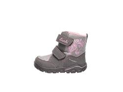 Lurchi Baby-Mädchen Kamilye-Sympatex Sneaker, Grey Pink, 21 EU Weit von Lurchi