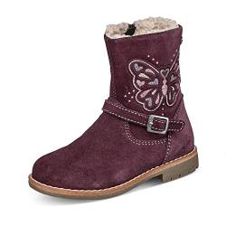 Lurchi Jungen Mädchen Filiz-tex Halblange Stiefel, Burgundy, 27 EU von Lurchi