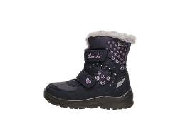 Lurchi Jungen Mädchen Kimiko-Sympatex Schneestiefel, Atlantic, 30 EU von Lurchi