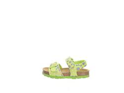 Lurchi Mädchen ONJA Sandale, GREEN FLOWER DOT, 32 EU von Lurchi