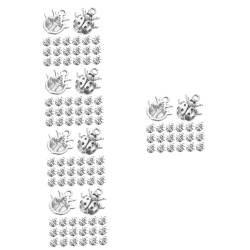 Lurrose 250 Stk -Anhänger heimwerker geschenk kreativität Schmuck Schlüsselanhänger-Zubehör hängende Ornamente Armbandanhänger Mehrfarbig Halskette Handyhülle Charme Dekorationen von Lurrose