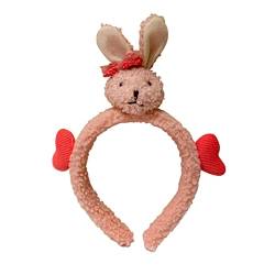 Lurrose 2st Tierisches Stirnband Kopfschmuck Bärenhaarband Frau, Die Stirnband Waht Cartoon Hase Haarreifen Damen-stirnband Stirnbänder Für Partygeschenke Füllstoff Schwamm Fräulein Spa von Lurrose