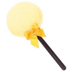 Lurrose Puderquaste Make-up-puff in Lutscherform Weicher, Flauschiger Plüschpuff Kosmetische Massagegerät Nacken Schulter Puder Puff Bilden Baby Waschmittel Superweiches Langes Haar von Lurrose