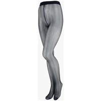 Lusana  - Jasera Trachten Netzstrumpfhose | Damen (L) von Lusana