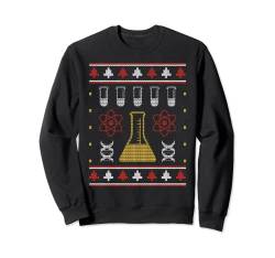 Chemiker Ugly Christmas Sweater Chemie Weihnachts Sweatshirt von Lustig Weihnachten XMas Geschenke Outfit