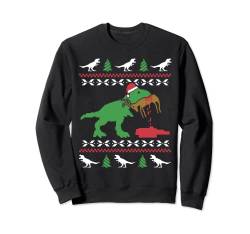 Ugly Christmas Sweater T Rex Lustig Humor Weihnachten Xmas Sweatshirt von Lustig Weihnachten XMas Geschenke Outfit