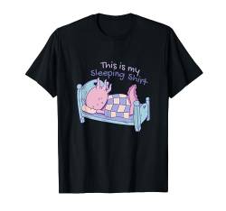 Axolotl Schlafanzug, offizielles Produkt T-Shirt von Lustige Axolotl Schlafen Designs
