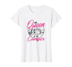 Queen of the Camper Camping Lustiges Camping Geschenk T-Shirt von Lustige Camper Geschenke by Pfalzpower.Clothing