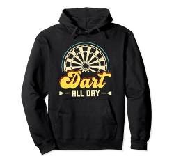 Dart All Day Pullover Hoodie von Lustige Dart Sprüche & Geschenke Bekleidung