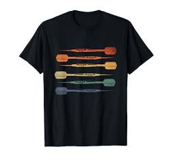 Vintage Dartpfeile Sport Dart T-Shirt von Lustige Dartspieler Design Darts Sport