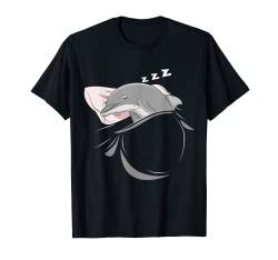 Delfin schläft Schlummer Schlafanzug Oberteil Delfin T-Shirt von Lustige Delfin Sachen für Damen, Herren & Kinder