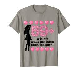 60. Geburtstag Frauen Grafik Geschenk Geschenkidee 60er Gebu T-Shirt von Lustige Design-Ideen und Mehr