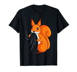 Eichhörnchen Liebhaber Kinder Damen Mädchen T-Shirt von Lustige Eichhörnchen & Nagetier Geschenkideen