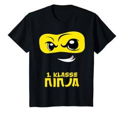 Kinder Einschulung Schulkind 1.Klasse Ninja Schultüte Schulanfang T-Shirt von Lustige Einschulung Schulkind Erstklässler Ninjas