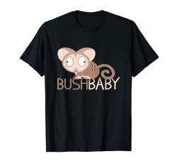 Bush Baby I Buschbaby Galagos Galagonidae Affe Primat Afrika T-Shirt von Lustige Galago Bushbaby Outfit & Geschenke