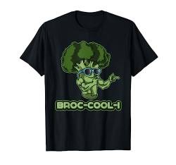 Brokkoli - Broc-COOL-i - Vegan Vegetarier Sonnenbrille T-Shirt von Lustige Gemüse Geschenkidee