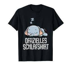 Offizielles Schlafshirt Elefant Lustige Geschenke Elephant T-Shirt von Lustige Geschenke Damen Shirt Fun Lustige T-Shirts