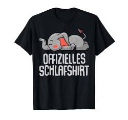 Offizielles Schlafshirt Elefant Lustige Geschenke Elephant T-Shirt von Lustige Geschenke Damen Shirt Fun Lustige T-Shirts