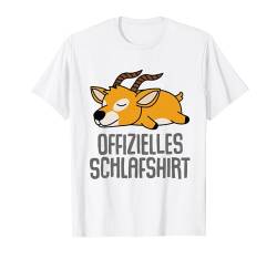 Offizielles Schlafshirt Gazelle Lustige Geschenke Gazelle T-Shirt von Lustige Geschenke Damen Shirt Fun Lustige T-Shirts