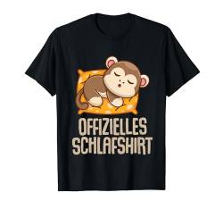 Offizielles Schlafshirt Herren Affe Lustige Geschenke Affen T-Shirt von Lustige Geschenke Damen Shirt Fun Lustige T-Shirts