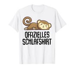 Offizielles Schlafshirt Herren Affen Lustige Geschenke Affe T-Shirt von Lustige Geschenke Damen Shirt Fun Lustige T-Shirts