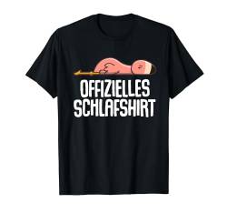 Offizielles Schlafshirt Herren Flamingo Lustige Geschenke T-Shirt von Lustige Geschenke Damen Shirt Fun Lustige T-Shirts