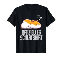Offizielles Schlafshirt Herren Hamster Lustige Geschenke Fun T-Shirt von Lustige Geschenke Damen Shirt Fun Lustige T-Shirts