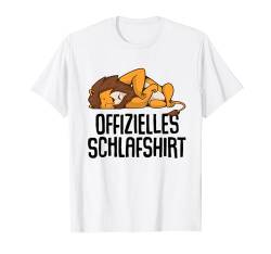 Offizielles Schlafshirt Herren Löwe Lustige Geschenke Löwe T-Shirt von Lustige Geschenke Damen Shirt Fun Lustige T-Shirts