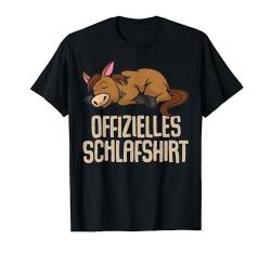 Offizielles Schlafshirt Herren Pferd Lustige Geschenke Ross T-Shirt von Lustige Geschenke Damen Shirt Fun Lustige T-Shirts