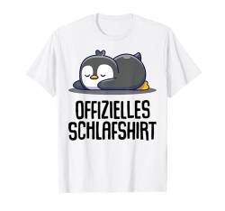 Offizielles Schlafshirt Herren Pinguin Lustige Geschenke Fun T-Shirt von Lustige Geschenke Damen Shirt Fun Lustige T-Shirts