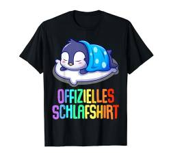 Offizielles Schlafshirt Herren Pinguin Lustige Geschenke Fun T-Shirt von Lustige Geschenke Damen Shirt Fun Lustige T-Shirts