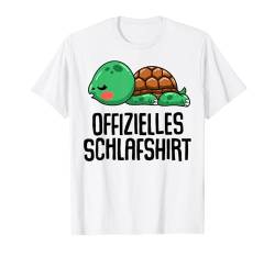 Offizielles Schlafshirt Herren Schildkröte Lustige Geschenke T-Shirt von Lustige Geschenke Damen Shirt Fun Lustige T-Shirts