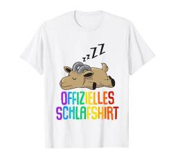 Offizielles Schlafshirt Herren Ziege Lustige Geschenke Geiss T-Shirt von Lustige Geschenke Damen Shirt Fun Lustige T-Shirts