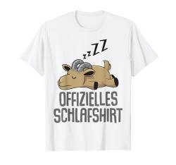 Offizielles Schlafshirt Herren Ziege Lustige Geschenke Geiss T-Shirt von Lustige Geschenke Damen Shirt Fun Lustige T-Shirts