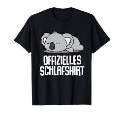 Offizielles Schlafshirt Koala Bär Lustige Geschenke Koalabär T-Shirt von Lustige Geschenke Damen Shirt Fun Lustige T-Shirts