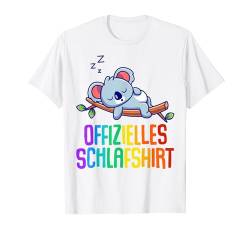 Offizielles Schlafshirt Koalabär Lustige Geschenke Koala Bär T-Shirt von Lustige Geschenke Damen Shirt Fun Lustige T-Shirts