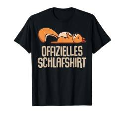 Offizielles Schlafshirt Mann Eichhörnchen Lustige Geschenke T-Shirt von Lustige Geschenke Damen Shirt Fun Lustige T-Shirts