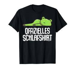 Offizielles Schlafshirt Mann Frosch Lustige Geschenke Kröte T-Shirt von Lustige Geschenke Damen Shirt Fun Lustige T-Shirts