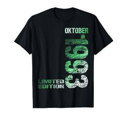 Oktober 1993 Mann Frau 31. Geburtstag Limited Edition T-Shirt von Lustige Geschenke zum 31. Geburtstag 1993