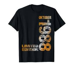 Oktober 1988 Mann Frau 36. Geburtstag Limited Edition T-Shirt von Lustige Geschenke zum 36. Geburtstag 1988