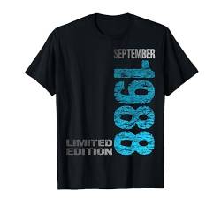 September 1988 Mann Frau 36. Geburtstag Limited Edition T-Shirt von Lustige Geschenke zum 36. Geburtstag 1988