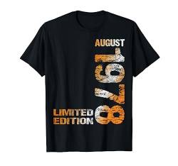 August 1978 Mann Frau 46. Geburtstag Limited Edition 46 T-Shirt von Lustige Geschenke zum 46. Geburtstag 1978