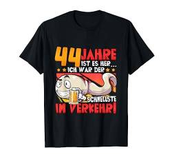 44 Jahre ist es her... 44 Geburtstag T-Shirt von Lustige Geschenke zum Geburtstag für Männer